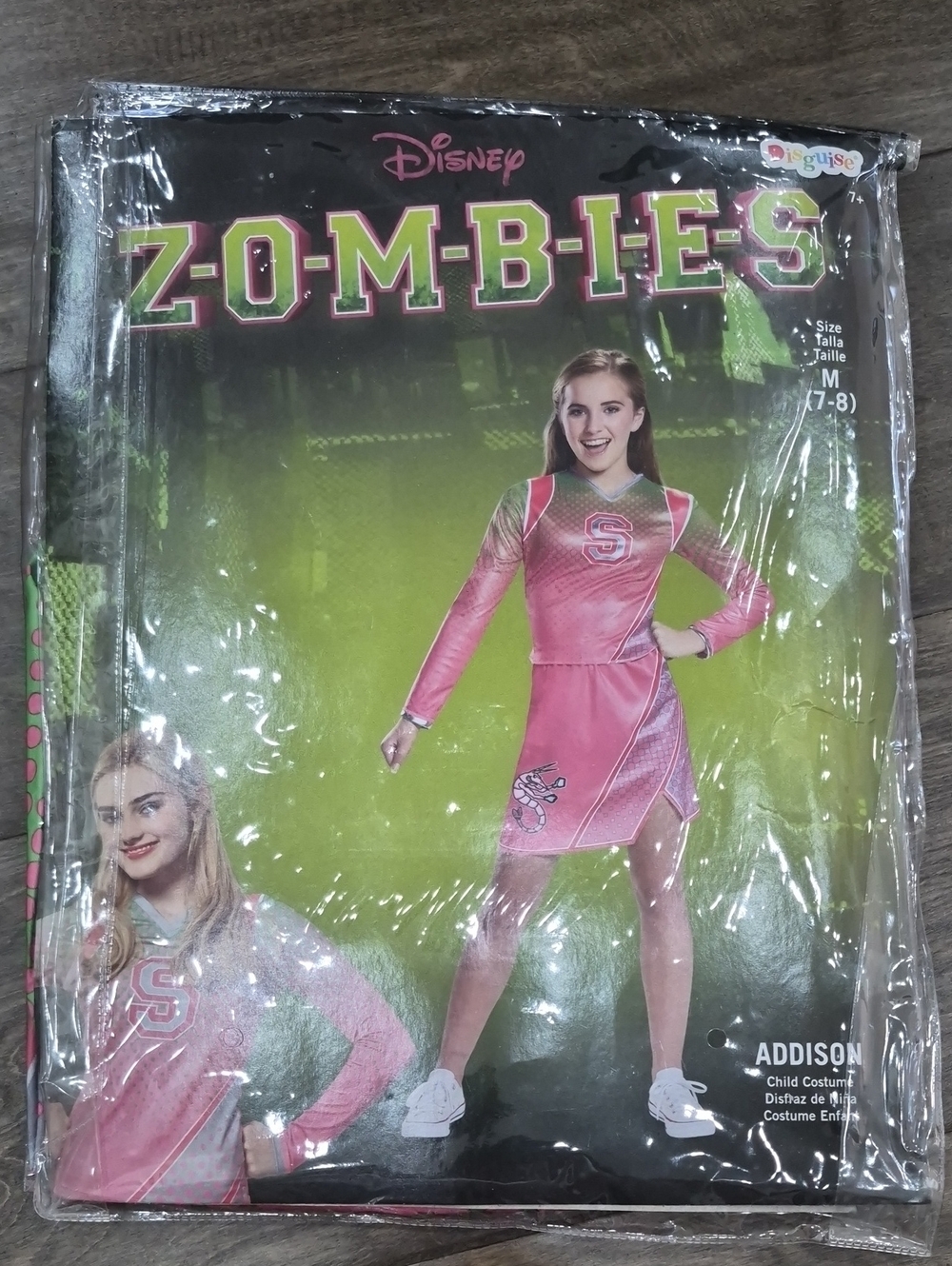 Disney Pink Addison Cheerleader Costume from Zombies